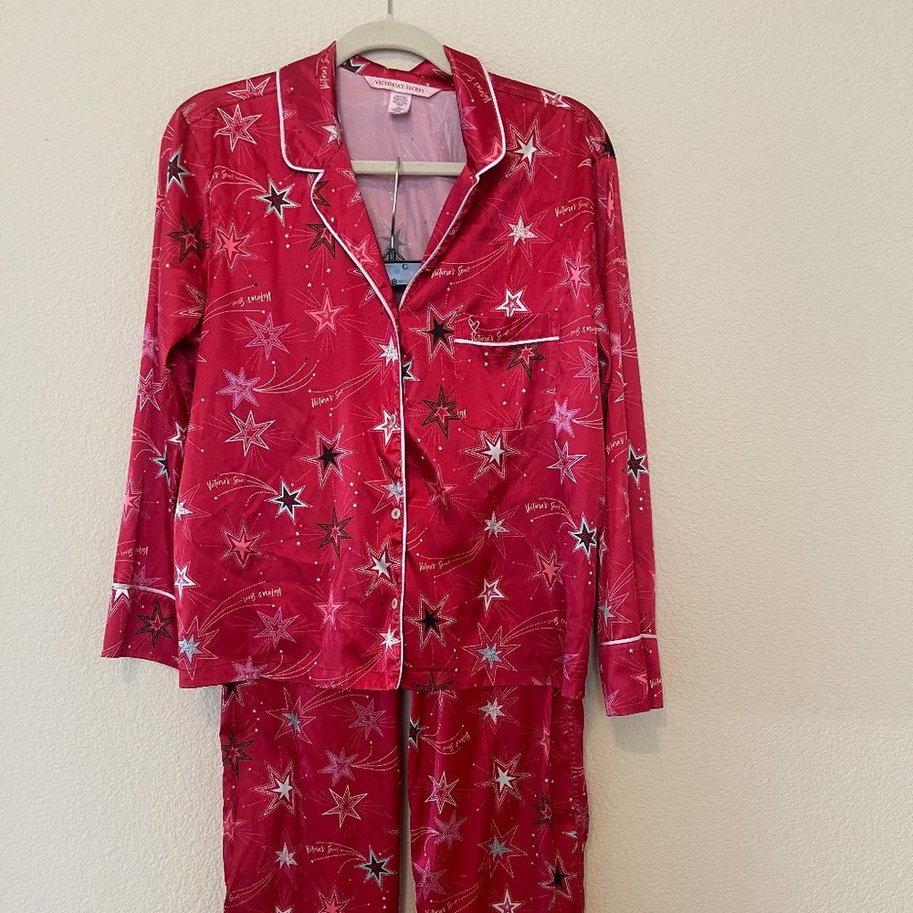 Victoria's Secret satin pajama set